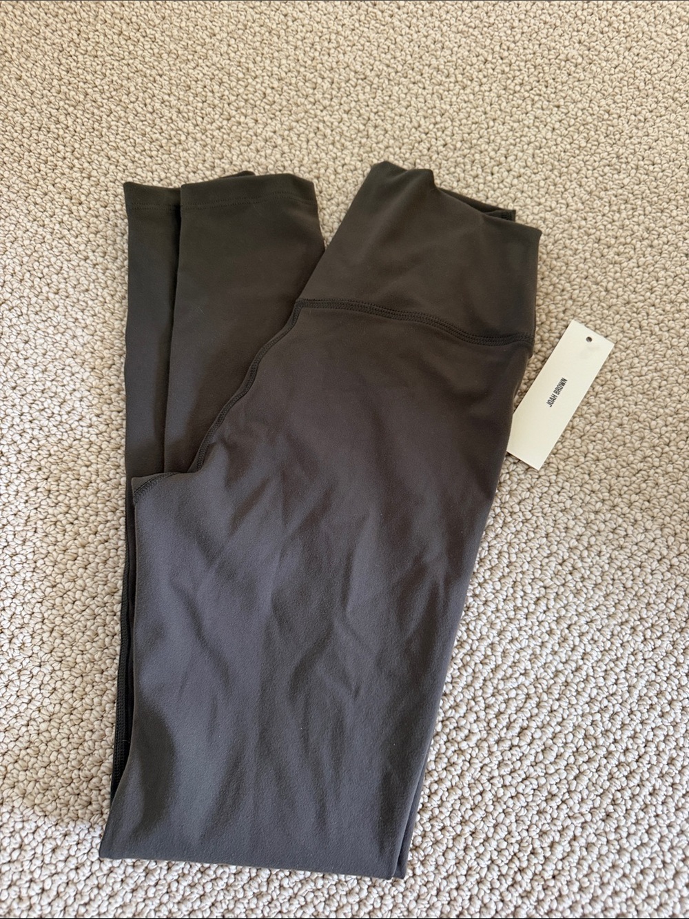 Joah Brown Dark Brown Leggings